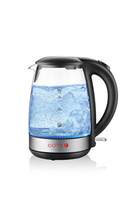 غلاية كهربائية سعة 1.7 لتر - 2200 واط - شفافة