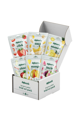 6-Piece Dried Fruit Introduction Pack - Freeze Dried
