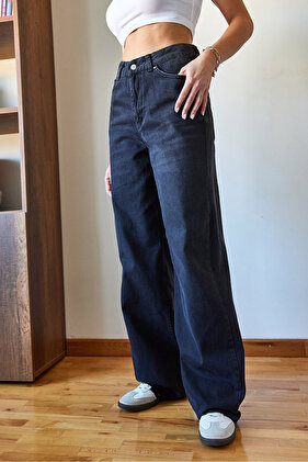 Kadın Lazer Kesim Denim Pantolon 486 60351103
