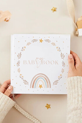 دفتر ذكريات الطفل 21 سم × 21 سم 50 ورقة