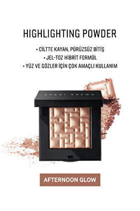 Highlighting Powder Inci Pigmentli Aydınlatıcı Pudra - Afternoon Glow 716170185644