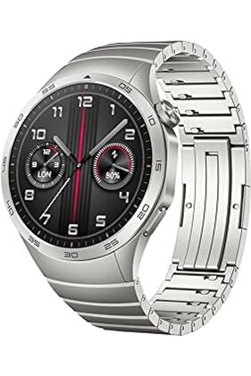 WATCH GT 4 46mm Grey Stainless Steel Strap