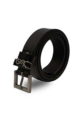 Women's Black Genuine Leather Belt