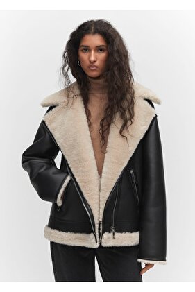 Suni kürk astarlı ceket