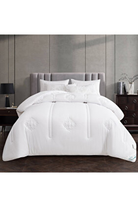 طقم لحاف مطبوع رقميًا مكون من 4 قطع بمقاس فردي 170 × 230 سم