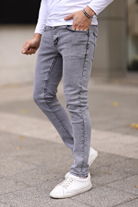 Grey Skinny Nail Jeans Jeans Tmnaw25Je00013