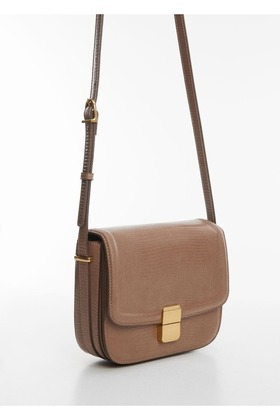 Hayvan Desenli Kapaklı Çanta