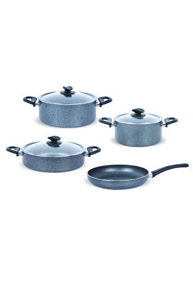 GRANITE 7 PIECES 3.20 MM COOKWARE SET