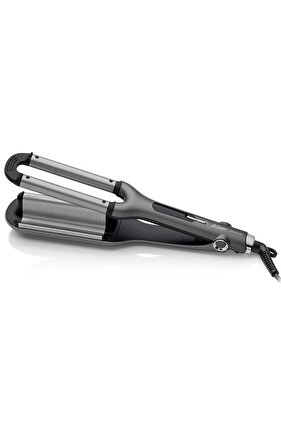 AR5079 Trendcare Seramik Saç Maşası 16 mm, 9 Kademeli Isı Ayarlı Wag Maşa, Antrasit