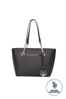 حقيبة كتف نسائية سوداء موديل Us8623 - حصريًا عبر الإنترنت