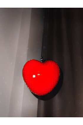 Kalp Şeklinde 10 Cm Disko Topu Dekorasyon Disco Heart Kırmızı Pinterest Aynalı Y2k