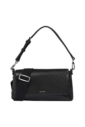 Ck must conv shoulder bag mono