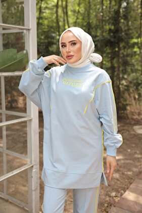 Hijab Tracksuit Set - Women's Double Set