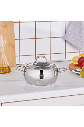 Karaca Emirgan Induktions Stahltopf, 16 cm