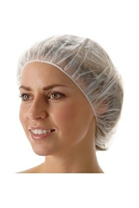 Tek Kullanımlık Bone Büyük Bone Tela Bone 52 Cm Bone 100'lü Paket