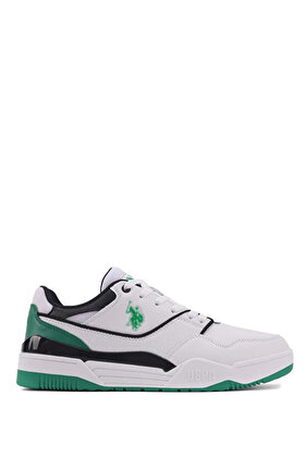 U.S. Polo Assn. Martell 3 Pr Lace-Up Casual Men's Sports Shoes White Green