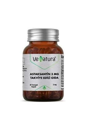 Astaksantin 3mg 30 Kapsül