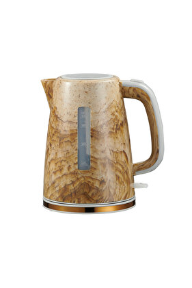 غلاية كهربائية برتقالية رخام 1.7 لتر