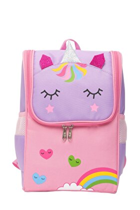 تصميم خاص على طراز يونيكورن - حقيبة رياض الأطفال المقاومة للماء، للأعمار من 4 إلى 7 سنوات