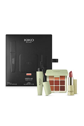 مجموعة مكياج العيون الخضراء القصيرة 01