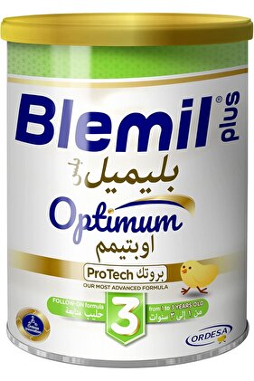 بلس 3 أوبتيموم بروتك للأطفال الصغار من عمر سنة إلى 3 سنوات 400 جرام، أبيض