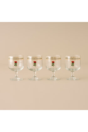 طقم أكواب توليب 4 قطع (300 سم مكعب)