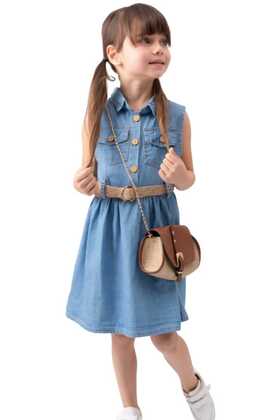 فستان بناتي جينز