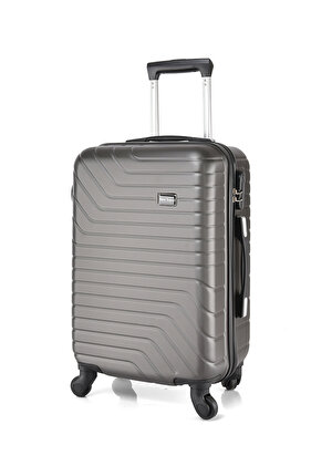 حقيبة سفر خفيفة الوزن من مادة ABS صلبة قابلة للحمل على متن الطائرة مقاس 20 بوصة 830-20 (1P) - رمادية