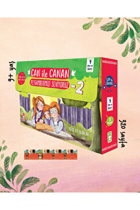 Can İle Canan Peygamberimizi Seviyoruz 2 - Set (5 Kitap)