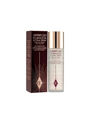 بخاخ فرشاة هوائية لتثبيت المكياج بدون عيوب سعة 100 مل 3.5 اونصة سائلة من شارلوت تيلبوري Fl Oz