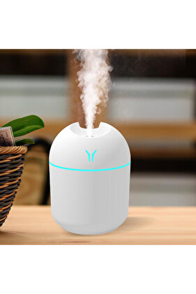 style 1 250ML USB Mini Air Humidifier Aroma Essential Oil Diffuser For Home Car Ultrasonic Mute Mist
