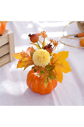 1 قطعة الديكور 15 سنتيمتر (ارتفاع) Pellucida الرمان اليقطين الديكور هالوين الديكور-23675