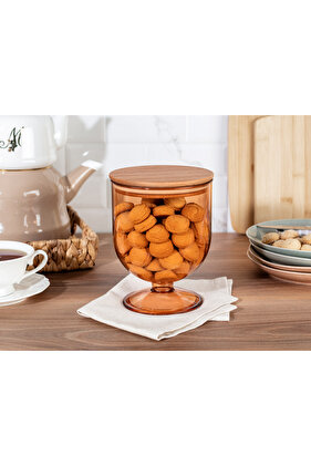 Marion Wooden Storage Container with Lid 1600ml