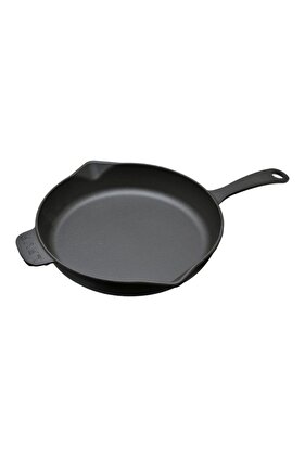 مقلاة من الحديد الزهر مقاس 28 سم بمقبض معدني Lvecoytv28 Fma05045