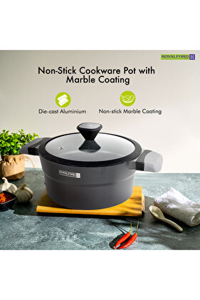 RF8598 Die-Cast Aluminium Casserole 24 cm