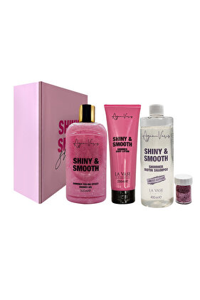 Limited Edition Biotin Şampuan & Shimmer Duş Jeli & Shimmer Vücut Losyonu