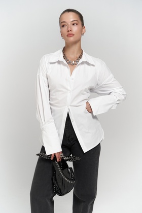 Novers Rope Detail White Shirt