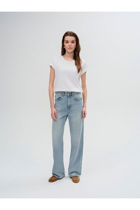 Vıonne H Hıgh Rıse Wıde Pantolon