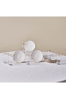 Fleur 12-Teiliges 6-Personen Tee-Set