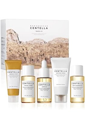 Madagascar Centella Travel Kit, Toner, Ampoule, Soothing Cream, Cleansing Oil, Ampoule Foam