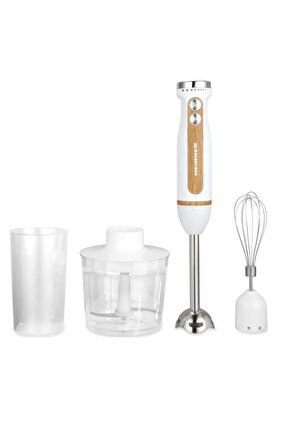 Tyčový mixér Heinner Bestmix HB-DC600WH, 600 W, variabilná rýchlosť + turbo, metlička z nehrdzavejúcej ocele