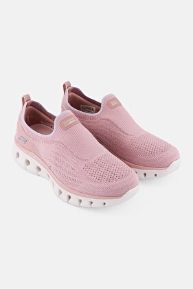 حذاء مشي نسائي Go Walk Glide-Step Flex-Dazzling Joy سهل الارتداء، وردي