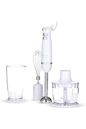 DX3211، خلاط يدوي 4 في 1، أبيض