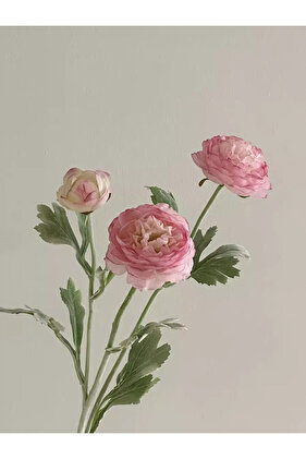 قطعة واحدة من زهور اللوتس الوردية المزيفة لترتيب الزهور في غرفة المعيشة وطاولة الطعام وزينة الزهور الفنية