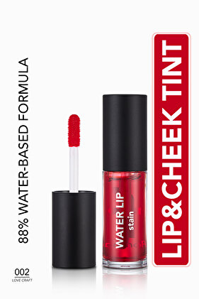Permanent Matte Lip Tint (Red) - Water Lip Stain - 002 Love Craft -8682536042178