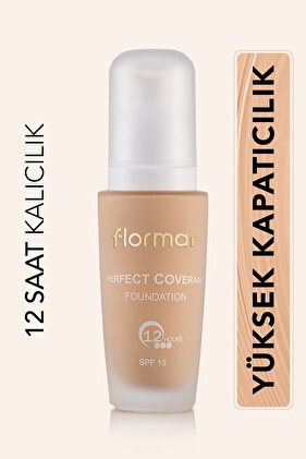 Yoğun Kapatıcı Su Bazlı Fondöten (Sıcak Alt Ton) - Perfect Coverage Foundation - 101 - 8690604085897