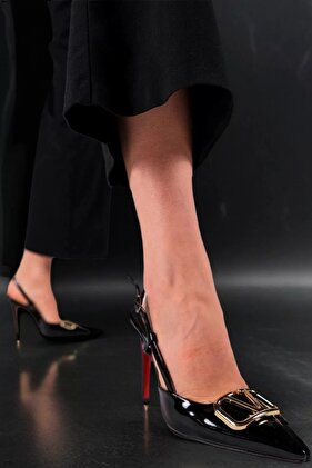 أحذية نسائية أنيقة على شكل حرف V، أحذية بكعب رفيع، أحذية سهرة بتصميم خاص