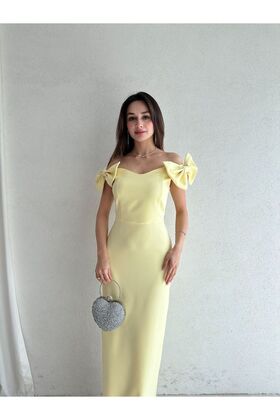 فستان ARMI ماكسي 5051 - أصفر