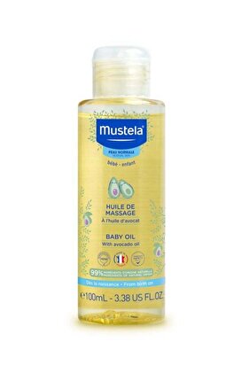 زيت تدليك للأطفال غير مسبب للحساسية بزيت الأفوكادو، 100 مل