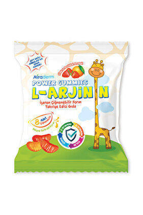 POWER GUMMIES L-ARGİNİN 64 JEL